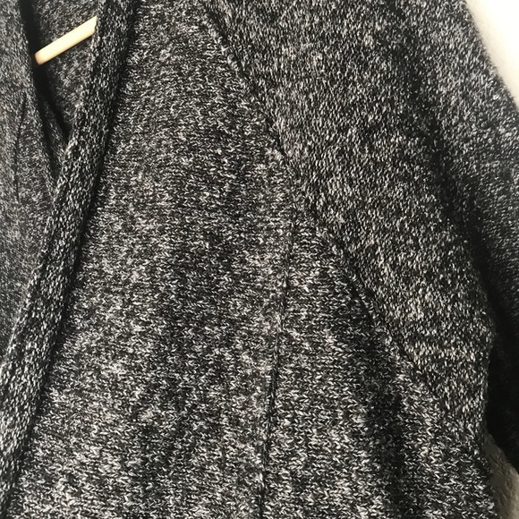 Pure J. Jill marled dark gray open cardigan Large - Picture 5 of 12